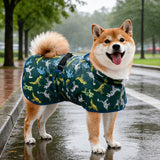 Waterproof Dog Raincoat with Belly Coverage