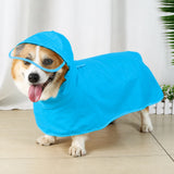 Waterproof Dog Raincoat with Belly Coverage