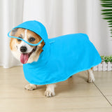 Waterproof Dog Raincoat with Belly Coverage