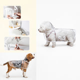 Hooded Full-Coverage Dog Raincoat