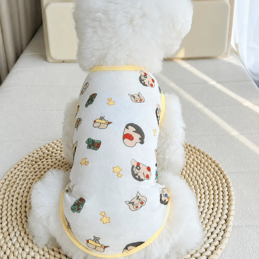 Lightweight Cotton Pet Clothing for Dogs & Cats