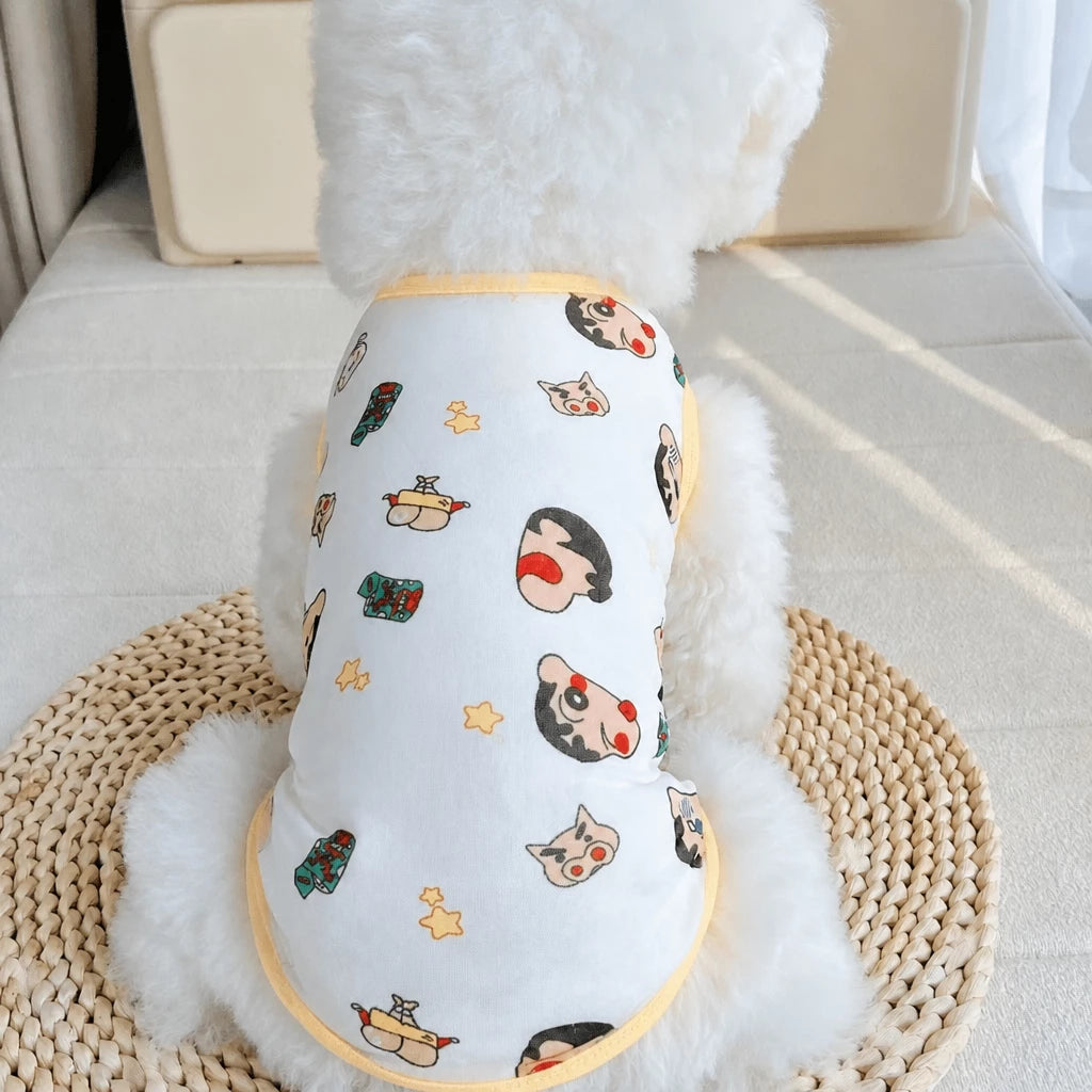 Lightweight Cotton Pet Clothing for Dogs & Cats