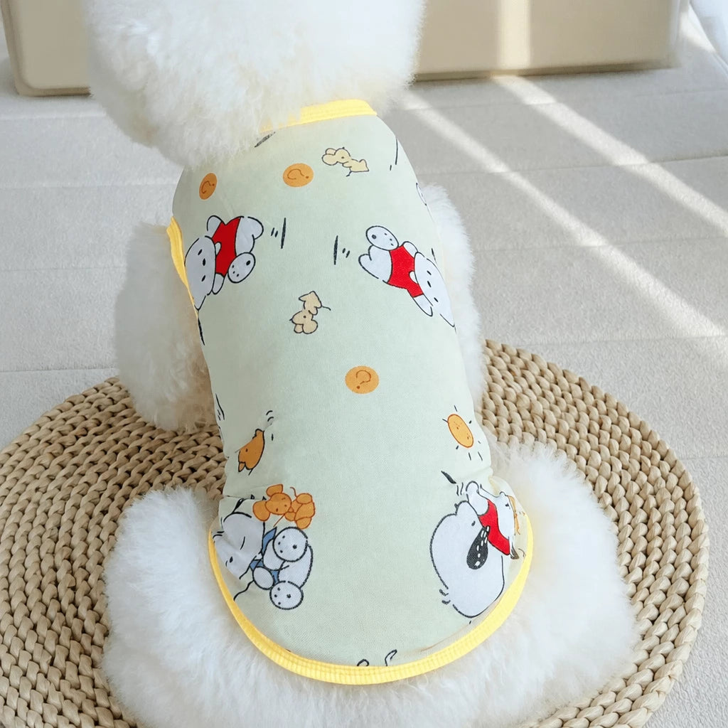 Lightweight Cotton Pet Clothing for Dogs & Cats