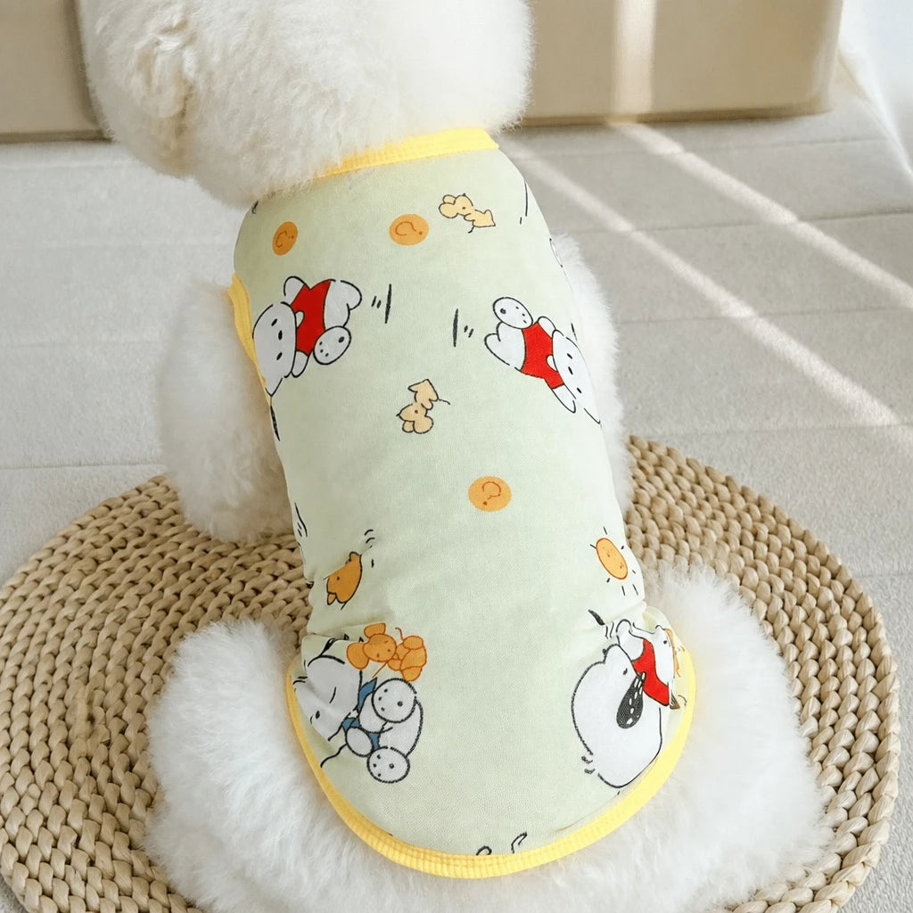 Lightweight Cotton Pet Clothing for Dogs & Cats