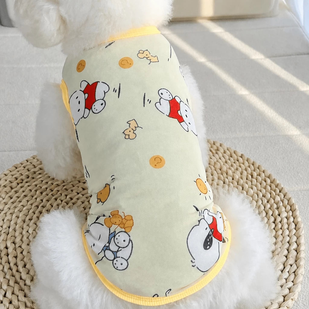 Lightweight Cotton Pet Clothing for Dogs & Cats