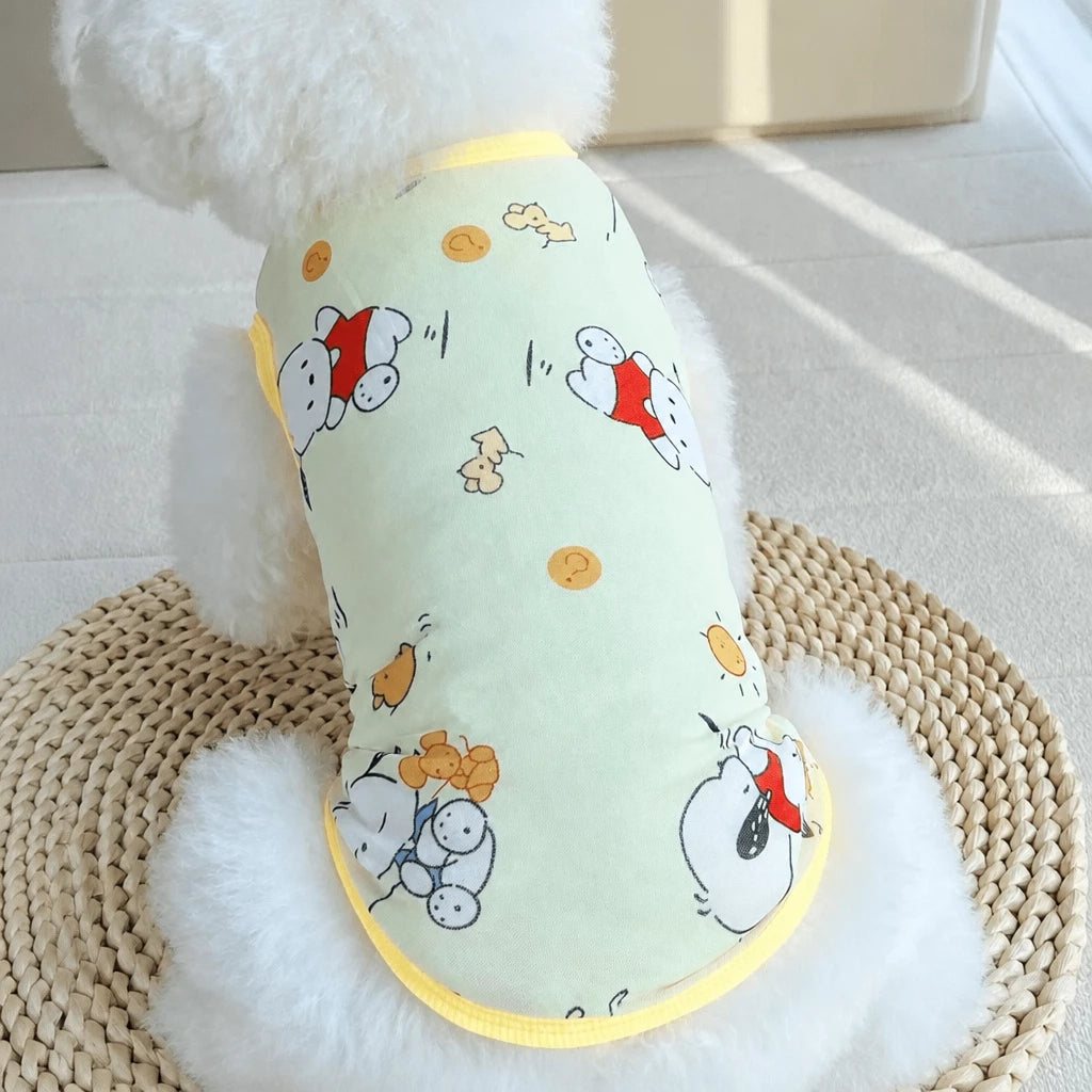 Lightweight Cotton Pet Clothing for Dogs & Cats