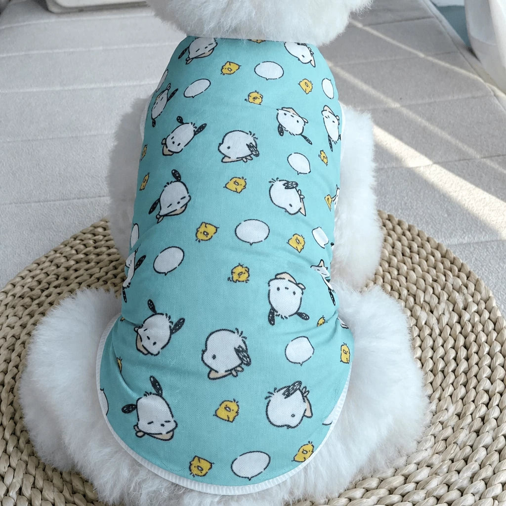 Lightweight Cotton Pet Clothing for Dogs & Cats