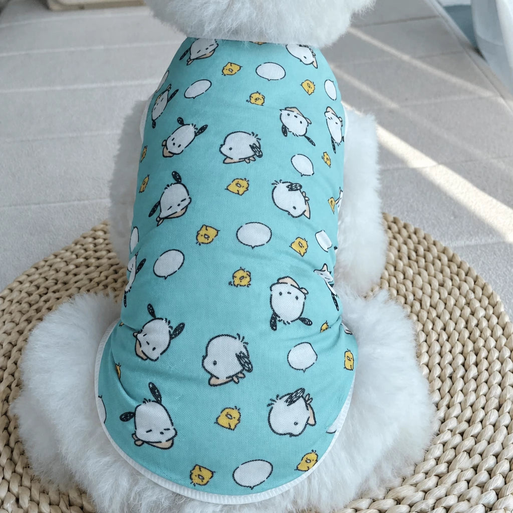 Lightweight Cotton Pet Clothing for Dogs & Cats