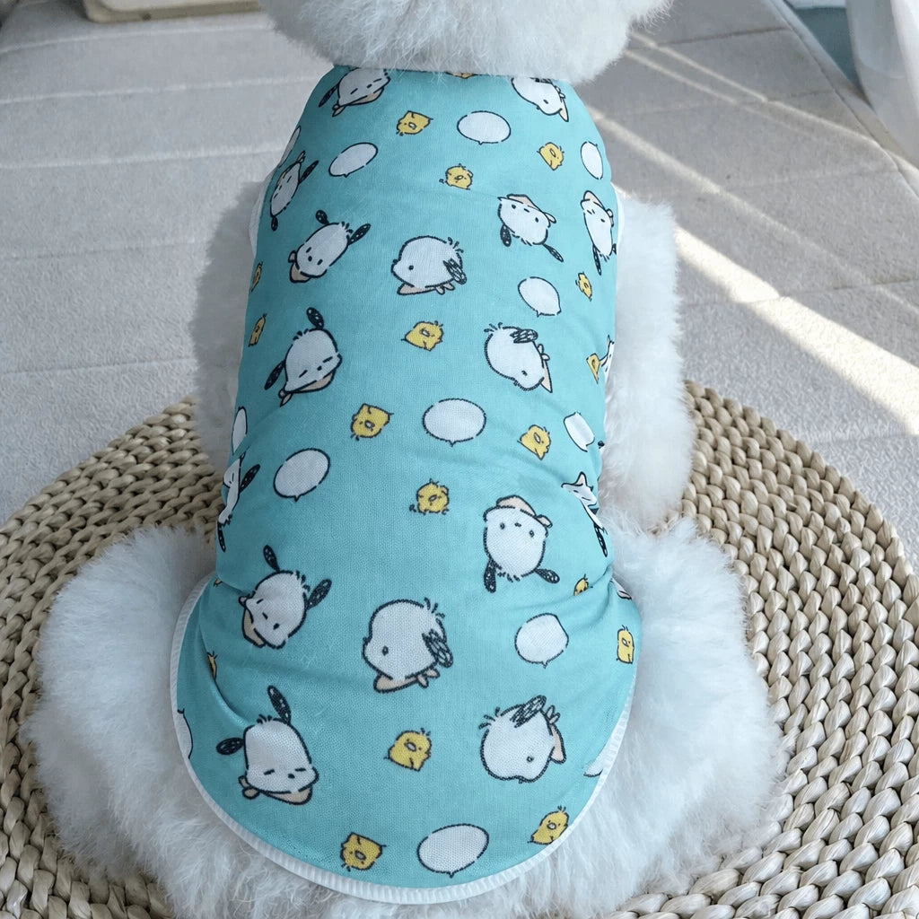 Lightweight Cotton Pet Clothing for Dogs & Cats
