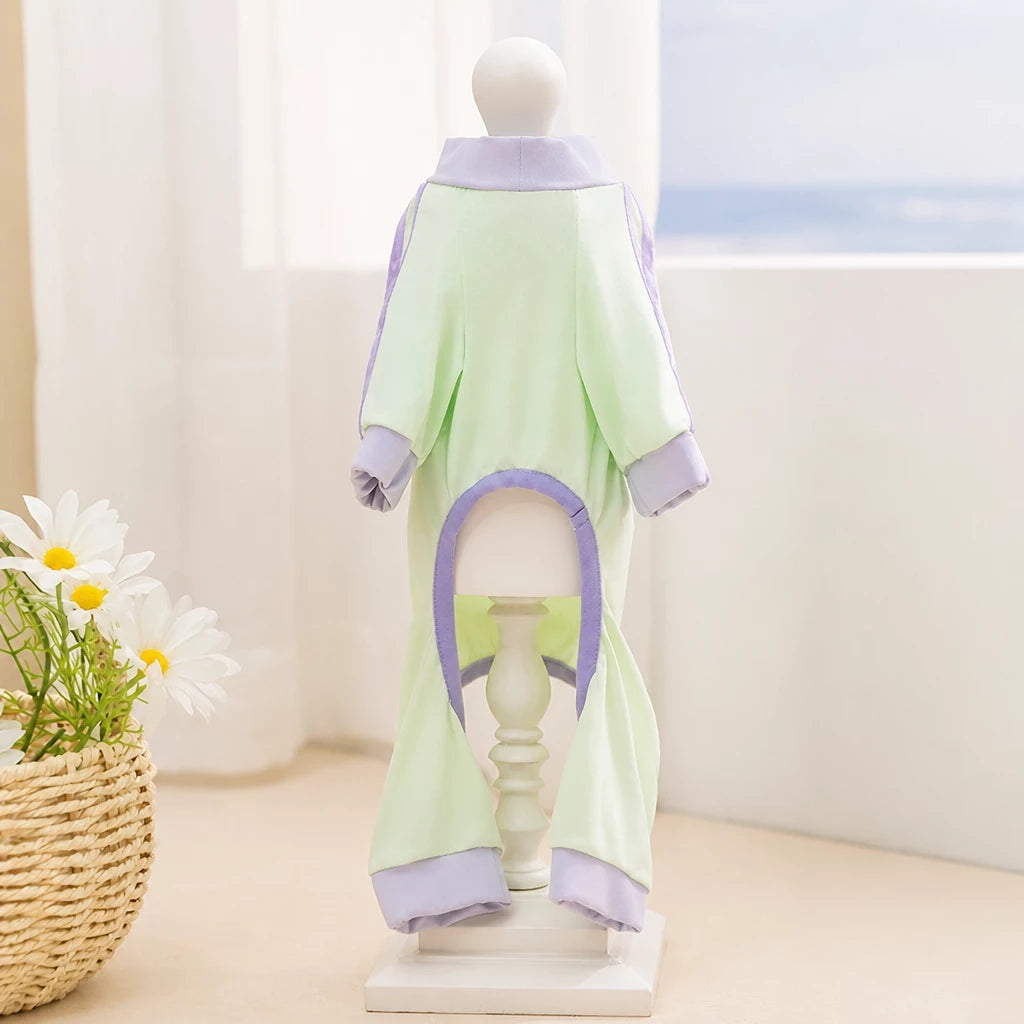 Lightweight Polyester Four-Leg Dog Summer Jumpsuit