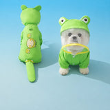 Four-Leg Raincoat for Small Dogs