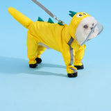 Four-Leg Raincoat for Small Dogs