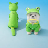Four-Leg Raincoat for Small Dogs