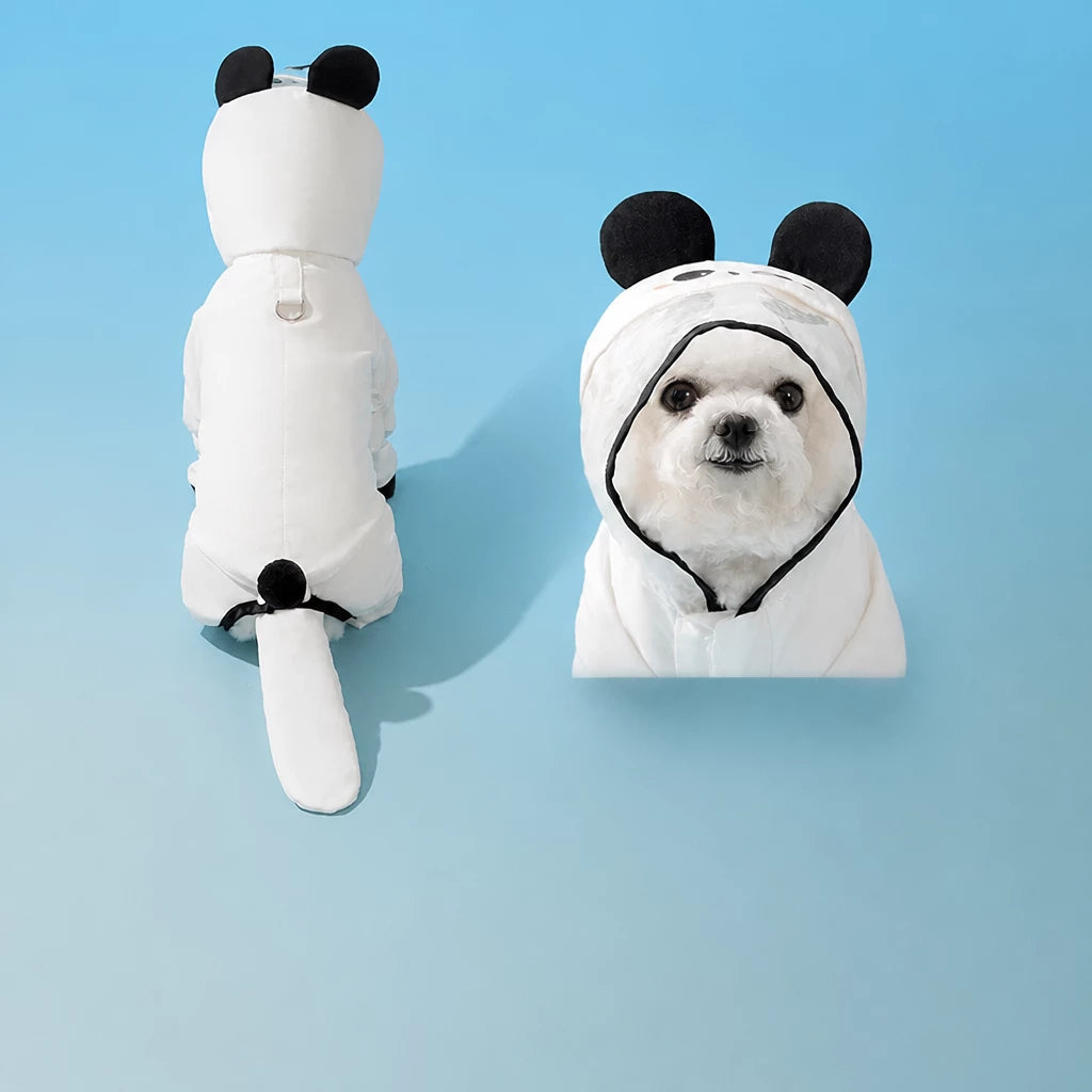 Four-Leg Raincoat for Small Dogs