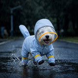 Four-Leg Raincoat for Small Dogs