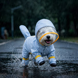 Four-Leg Raincoat for Small Dogs
