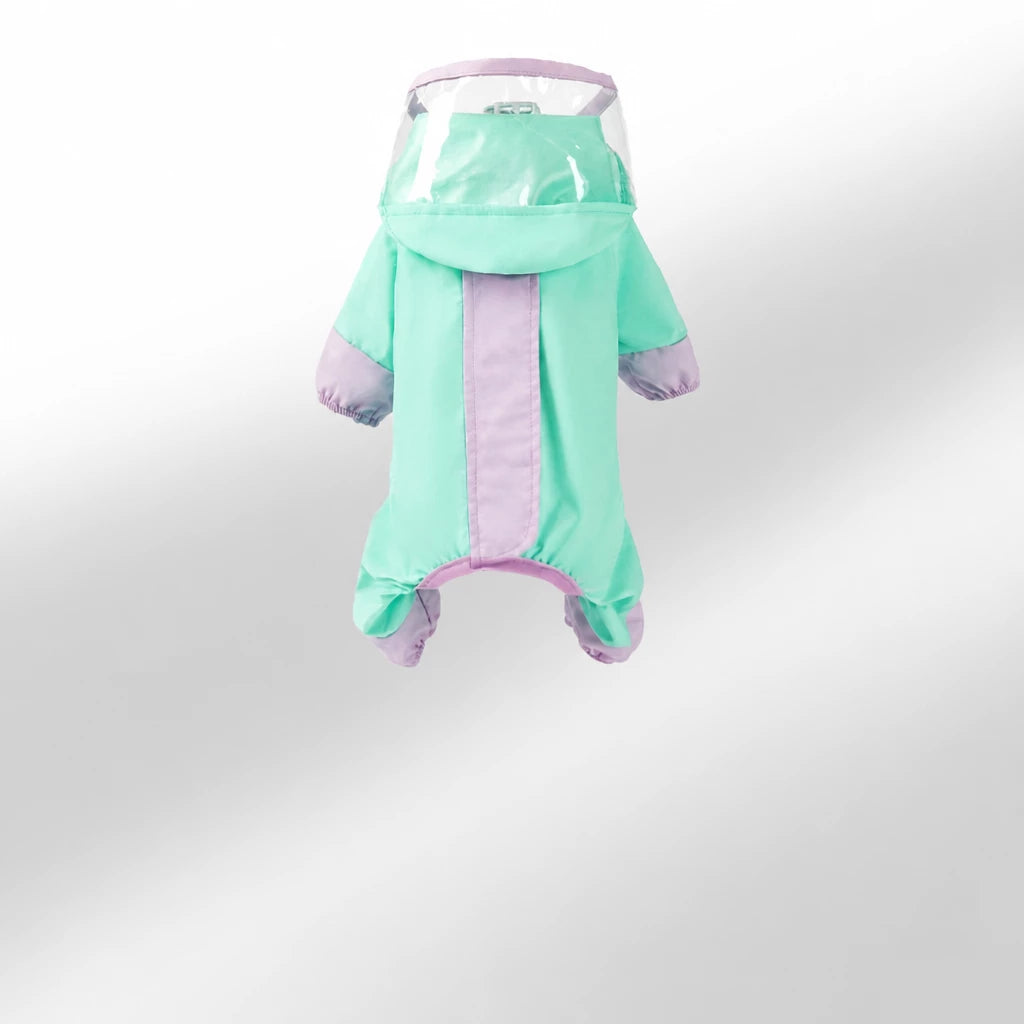 Hooded Reflective Dog Raincoat