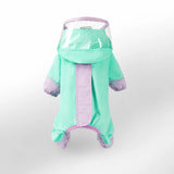 Hooded Reflective Dog Raincoat