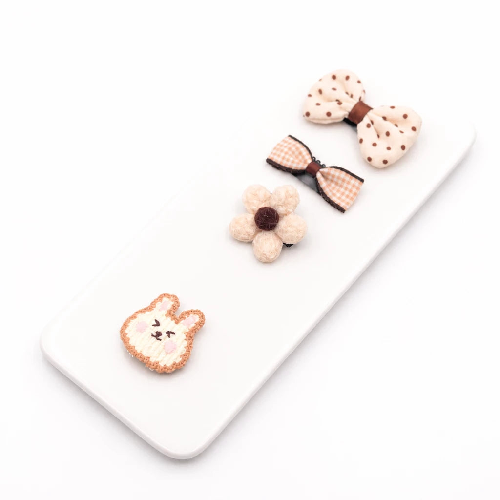 Bow Hair Clips for Cats and Small Dogs