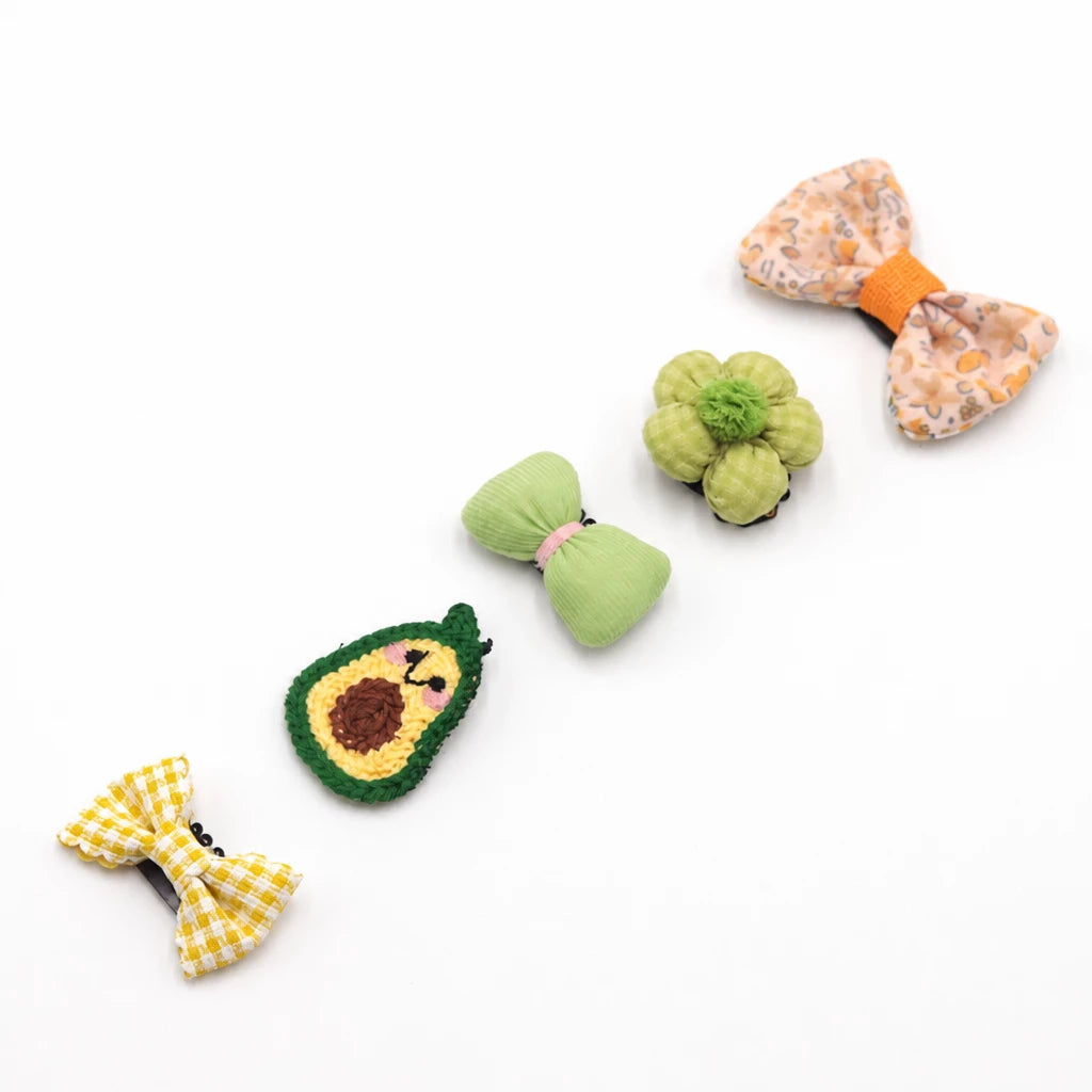 Bow Hair Clips for Cats and Small Dogs