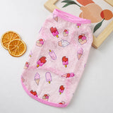 Lightweight Polyester Pet Dress for Cats and Small Dogs