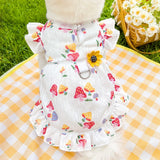 Lightweight Polyester Pet Dress for Cats and Small Dogs