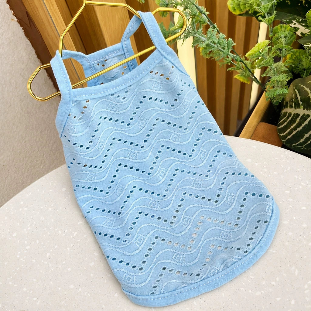 Lightweight Polyester Pet Dress for Cats and Small Dogs