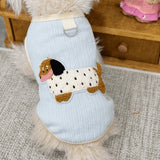 Lightweight Polyester Pet Dress for Cats and Small Dogs