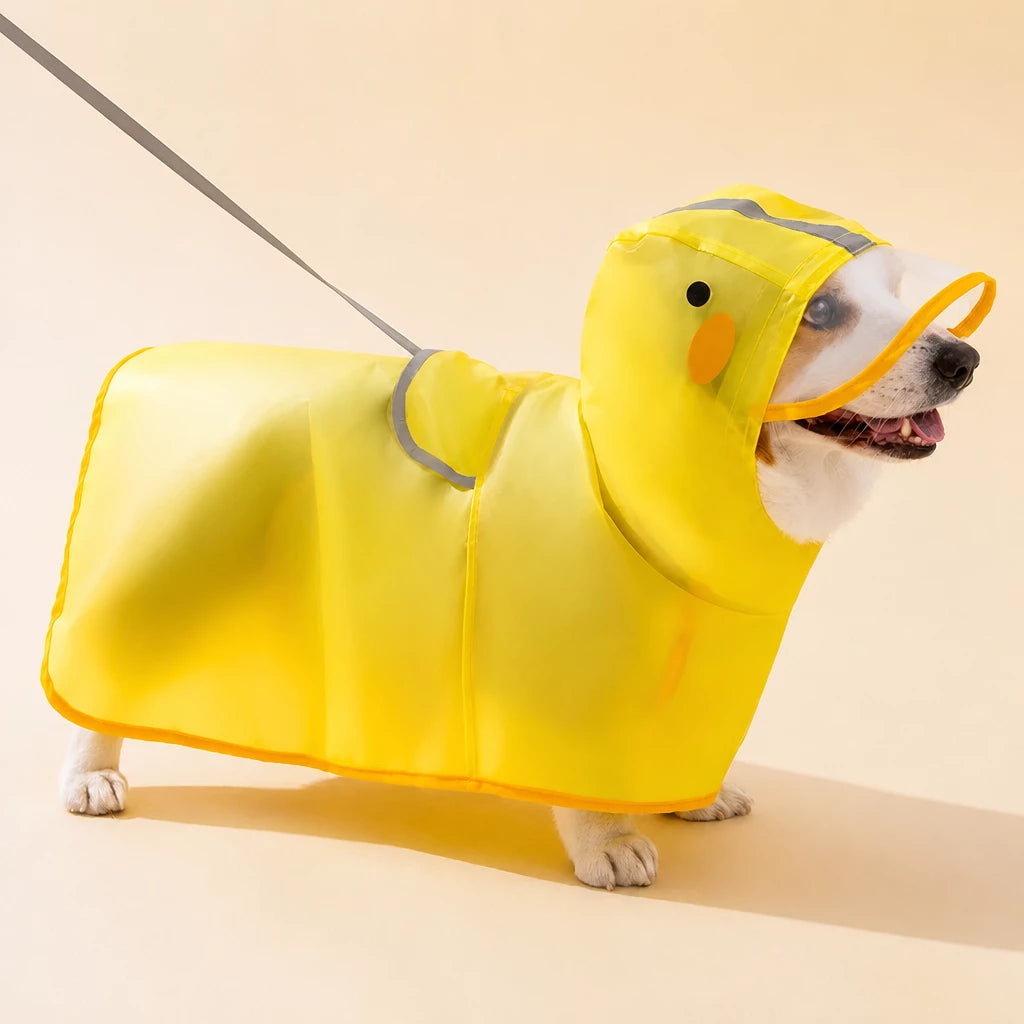 Waterproof Dog Raincoat for Small and Medium Breeds