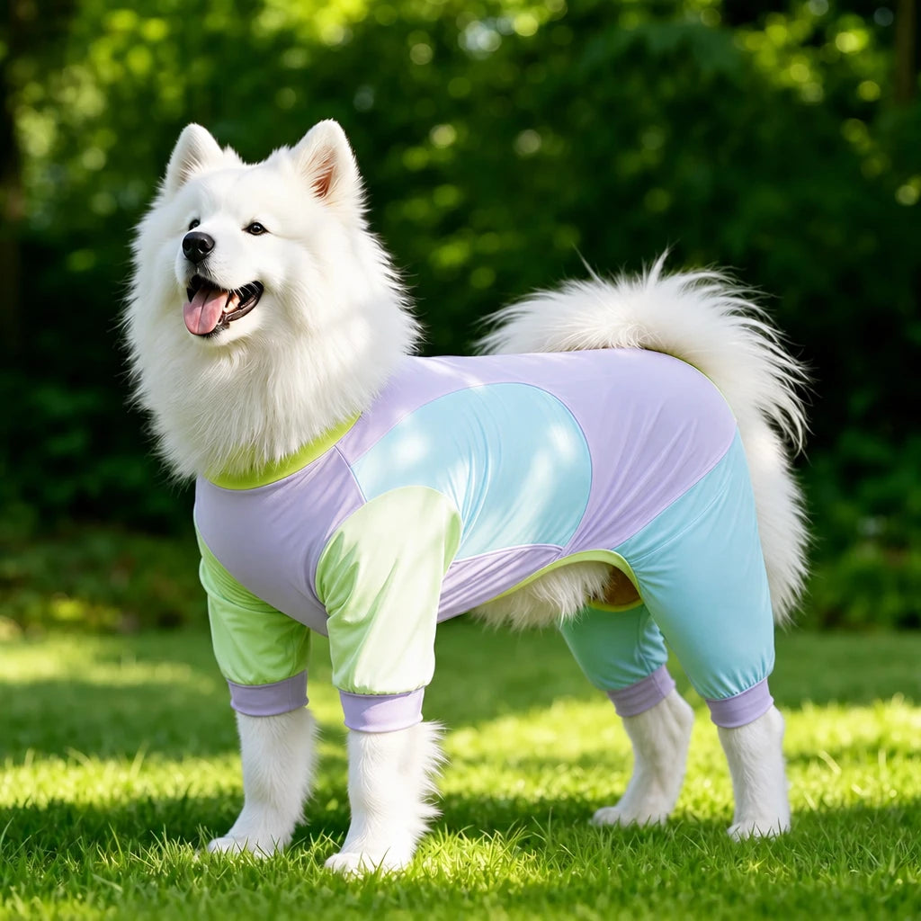 Lightweight Four-Leg Dog Shirt for Summer