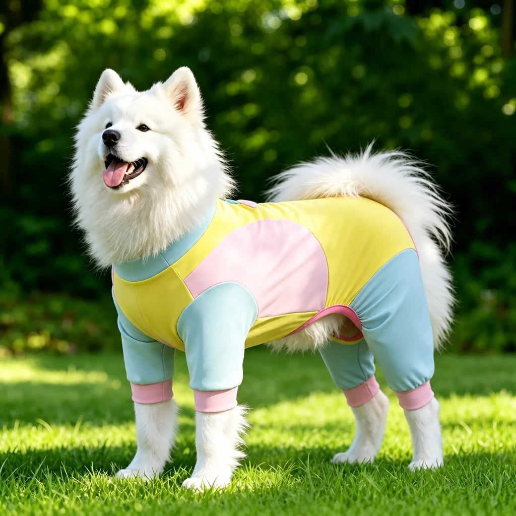 Lightweight Four-Leg Dog Shirt for Summer