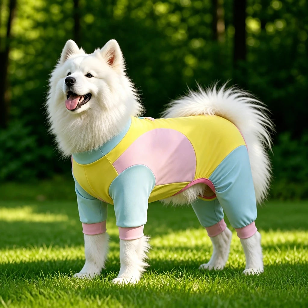 Lightweight Four-Leg Dog Shirt for Summer