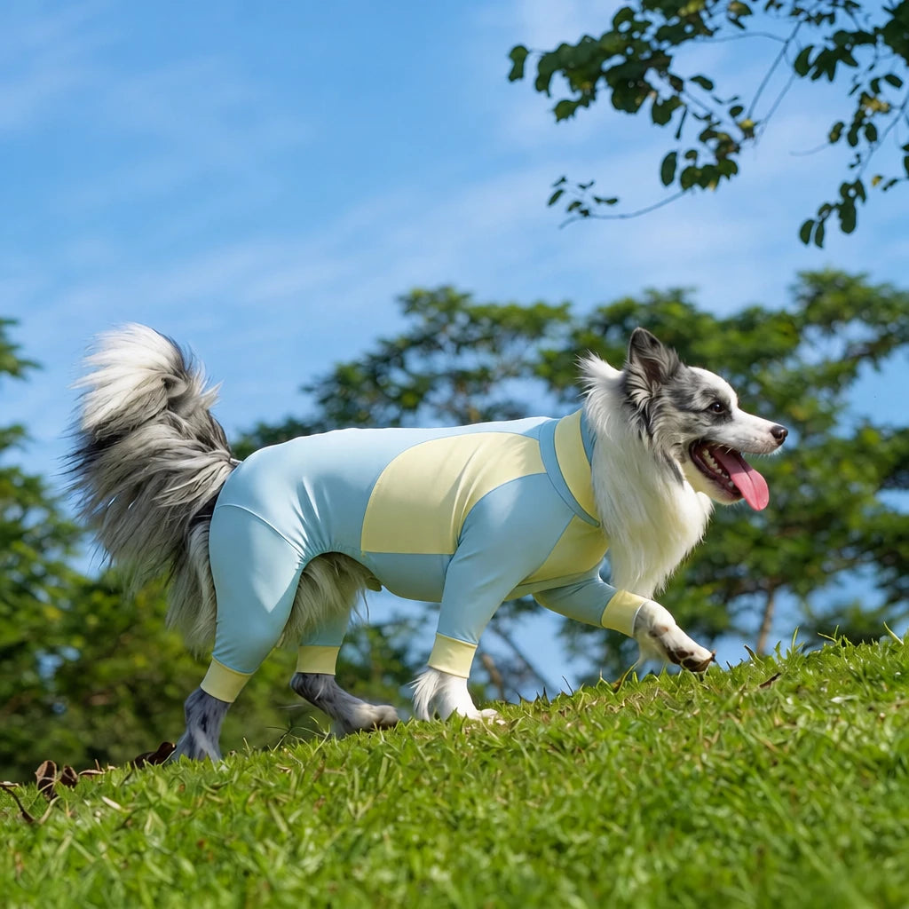 Lightweight Four-Leg Dog Shirt for Summer