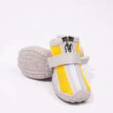 Oxford Cloth Small Dog Shoes with Zipper Closure