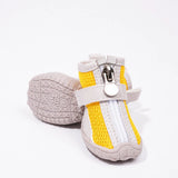 Oxford Cloth Small Dog Shoes with Zipper Closure