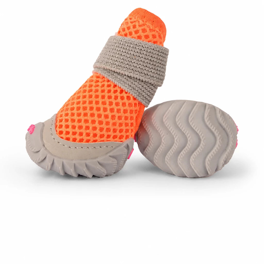 Breathable Mesh Dog Shoes with Soft Soles