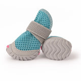 Breathable Mesh Dog Shoes with Soft Soles
