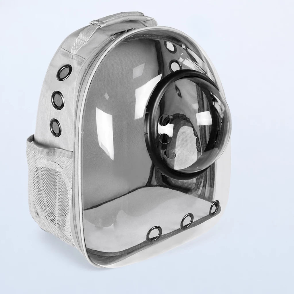 Cat Backpack Carrier with Panoramic Window and Side Vents