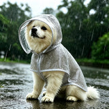 Waterproof Reflective Dog Raincoat for Small to Medium Dogs