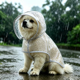 Waterproof Reflective Dog Raincoat for Small to Medium Dogs
