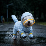 Waterproof Four-Leg Dog Raincoat