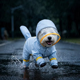 Waterproof Four-Leg Dog Raincoat