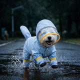 Waterproof Four-Leg Dog Raincoat