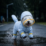 Waterproof Four-Leg Dog Raincoat