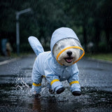 Waterproof Four-Leg Dog Raincoat