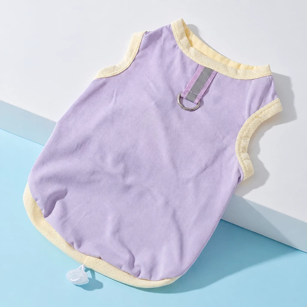 Polyester Sleeveless Vest for Cats