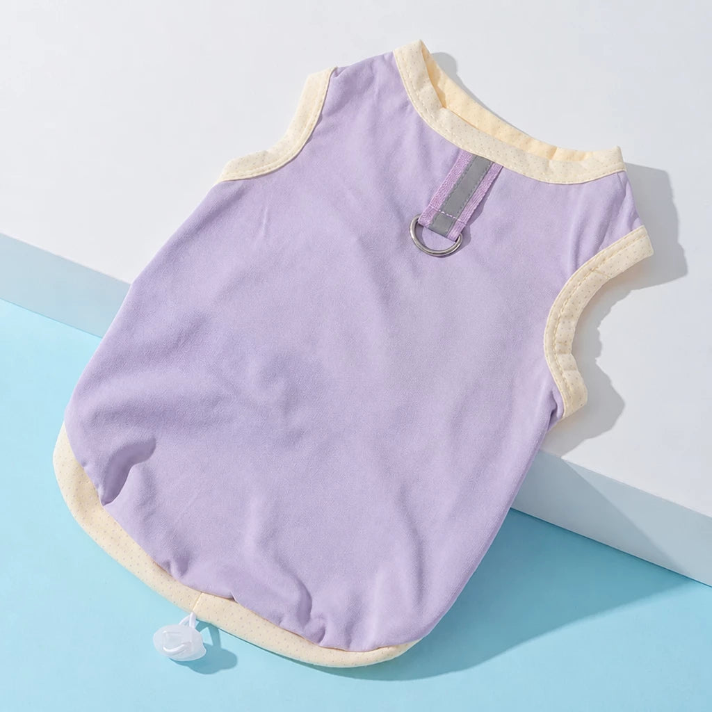 Polyester Sleeveless Vest for Cats