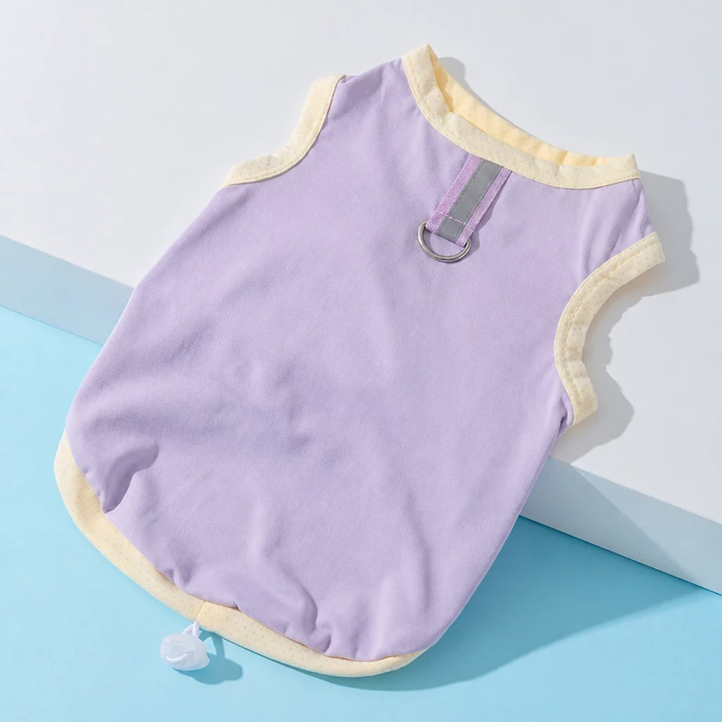 Polyester Sleeveless Vest for Cats