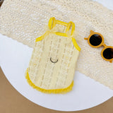 Lightweight Dog & Cat Tank Top with Vintage Bow Detail