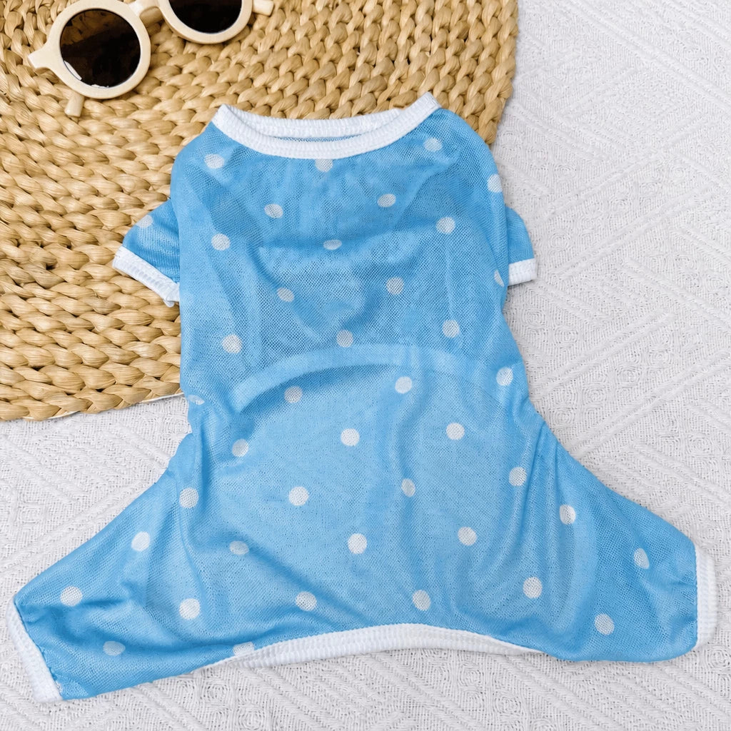 Lightweight Four-Legged Summer Pet Outfit for Dogs & Cats